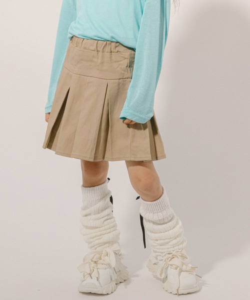 URBAN CHERRY スカート 「展開サイズUP」プリーツキュロット