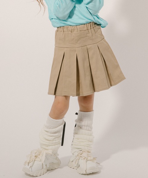 URBAN CHERRY スカート 「展開サイズUP」プリーツキュロット