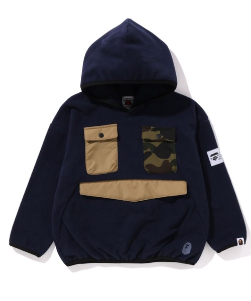 パーカー 1ST CAMO MULTI POCKETS PULLOVER HOODIE K キッズ 