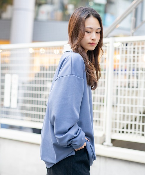 RED CAP GIRL ポロシャツ 「UNIIT × GIRL」 ワンポイント 襟配色