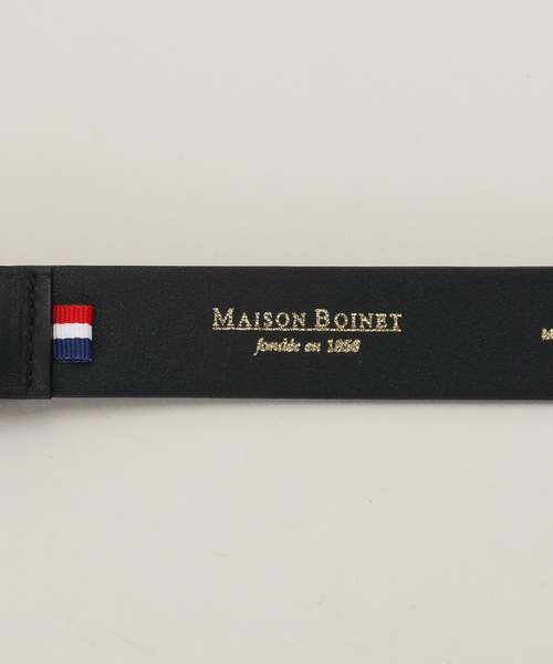 MAISON BOINET/メゾンボアネ】 LONG LETHER ベルト MAISON BOINET/メゾンボアネ】 40mm ベルト (silver buckle