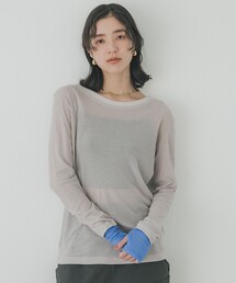 PUBLIC TOKYO（パブリックトウキョウ） tシャツ レイヤーシアーTOP