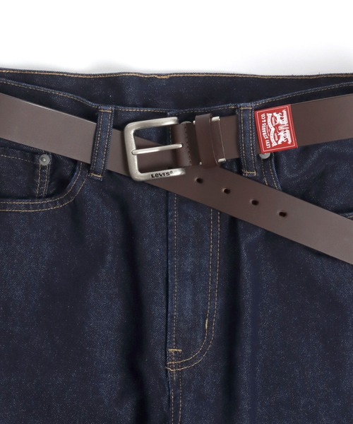 Levi's ベルト Levi's/リーバイス 35mm 本革 帆型バックル