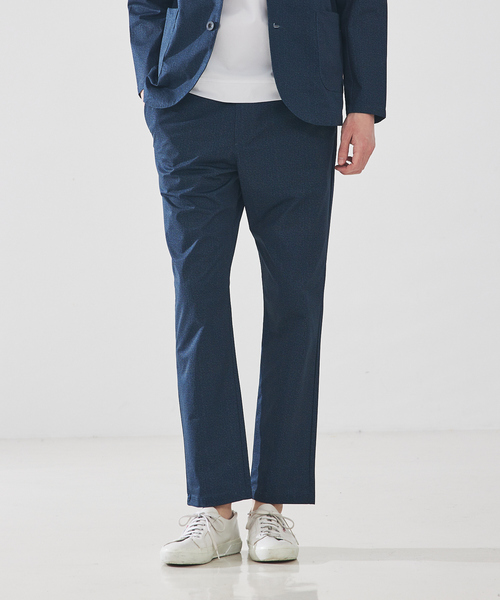 ABAHOUSE GRAY スラックス 「Air Hole Stretch / セットアップ