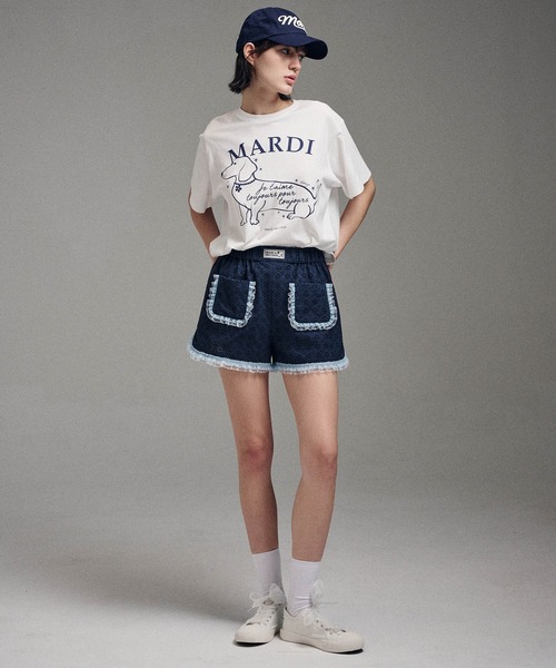 Mardi Mercredi（マルディメクルディ） tシャツ TSHIRT SWING THE TAIL