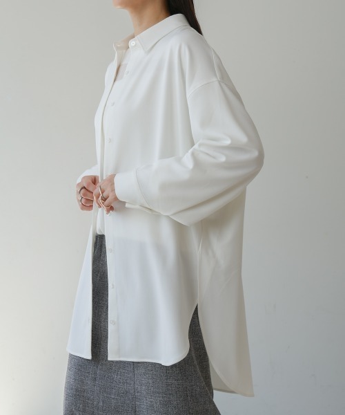 ブラウス シャツ BIG SILHOUETTE BLOUSE(ビッグシルエットブラウス） レディース