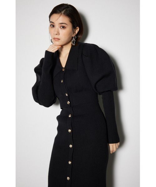 2wayカーディガンセットニットワンピース rienda rienda ワンピース 2WAYカーディガンセットニットワンピース