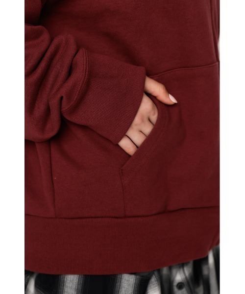 SLY（スライ） パーカー FRONT ZIP PRINT HOODIE フロント ジップ