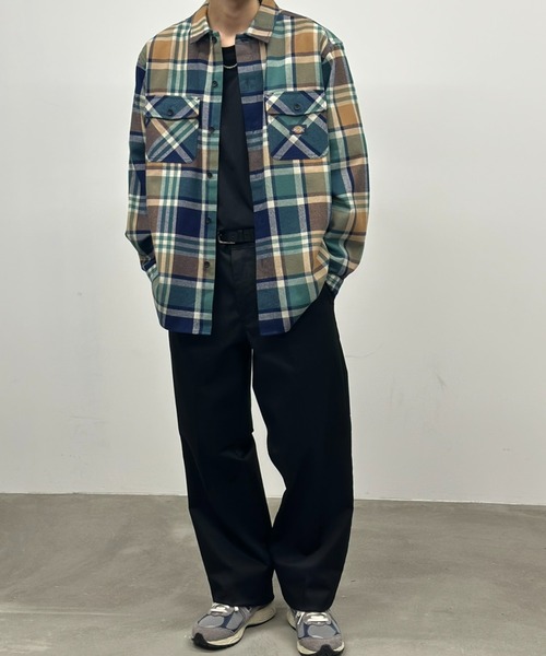 Dickies（ディッキーズ） シャツ 起毛チェックシャツ メンズ