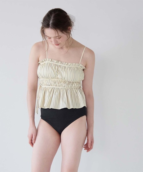 sea dress ティアードラインペプラムビキニ 水着 3点セット M SEA DRESS（シードレス） 水着 ティアードラインペプラムビキニ/水着