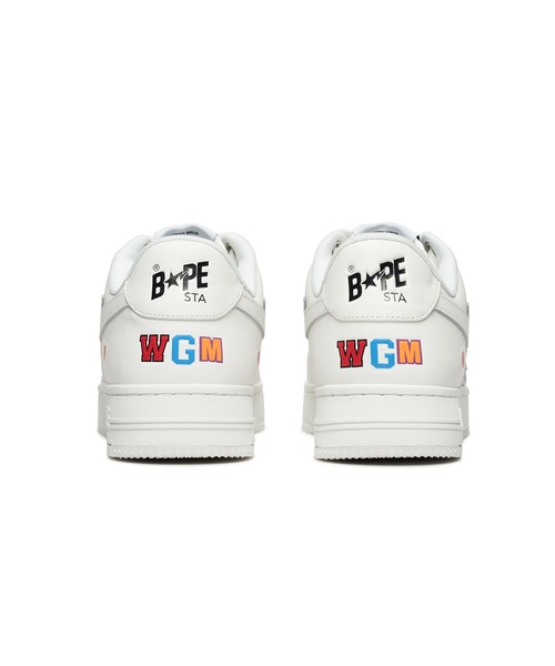 APE BAPE BAPY KAWS STA ベイプスタ　25cm レディース A BATHING APE スニーカー BAPE STA SHARK レディース