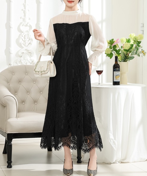 Lace Ladies（レースレディース） ドレス キャンディ袖 クラシカル