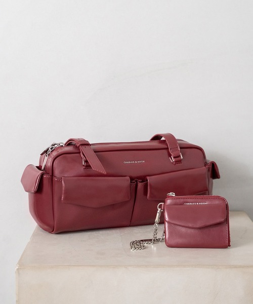 追跡★Charles&Keith Rachel Simone 2WAY ショルダーバッグ CHARLES & KEITH｜Simone シモーン ショルダーバッグ | Rakuten