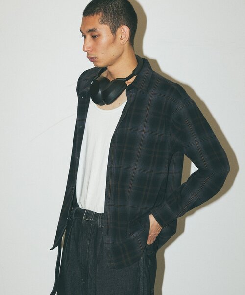 JOURNAL STANDARD（ジャーナルスタンダード） シャツ オンブレチェック