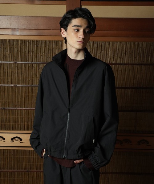【新品未使用】sugar by yuu Silky Blouson ブルゾン WITH OR WITHOUT ブルゾン アウター Stand Zipup Silk Blouson