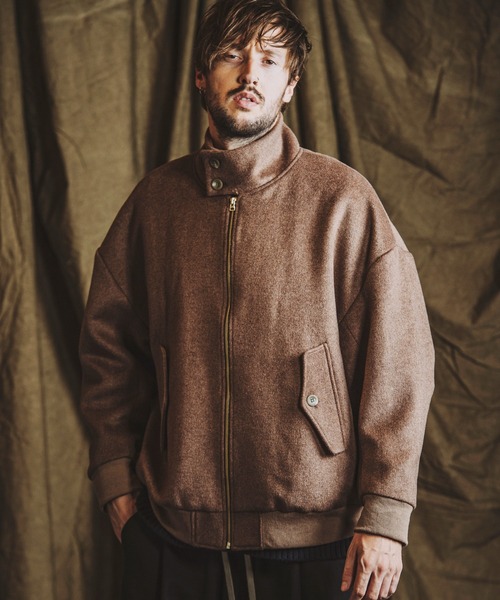 NO ID. ブルゾン アウター BIG-トラックジャケット メンズ