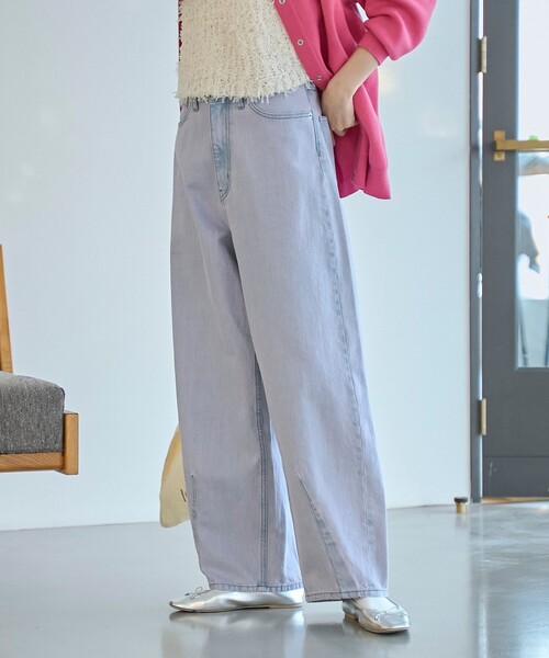 coen（コーエン） ワイドパンツ ジーンズ デニム デニムパンツ 「春 