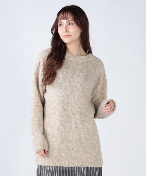 CECIL McBEE（セシルマクビー） ニット セーター ブークレ前後2WAY