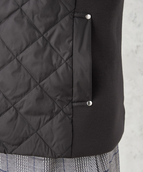 「Petit Honfleur」 ダウンジャケット 11号 アイボリー レディース_画像9