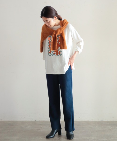 「NOMBRE IMPAIR」 イージーパンツ FREE ブルー レディース_画像5