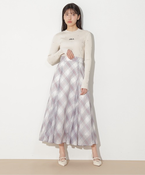 ジルスチュアート　ベシーチェックスカート　タイトスカート 楽天市場】【SALE／40%OFF】◇ベシーチェックタイトスカート