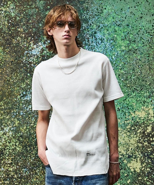 Tシャツ・カットソー MUCENT Ringer short sleeve tee P00000MH Amazon.co.jp: Ringer Short Sleeve Tee (Ringer Short Sleeve T