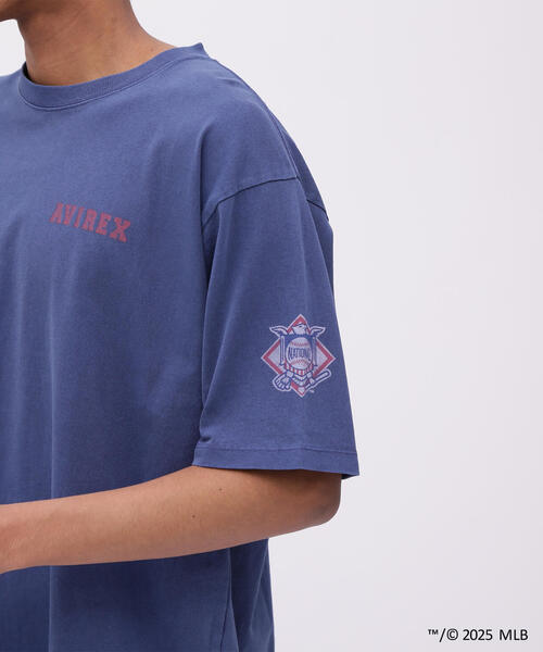 ■AVIREX■× シカゴ カブス コラボ 東京シリーズ 半袖Tシャツ MLB tシャツ 「AVIREX / MLB」TOKYO SERIES CUBS T-SHIRT 東京