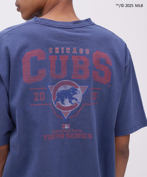 ■AVIREX■× シカゴ カブス コラボ 東京シリーズ 半袖Tシャツ MLB tシャツ 「AVIREX / MLB」TOKYO SERIES CUBS T-SHIRT 東京