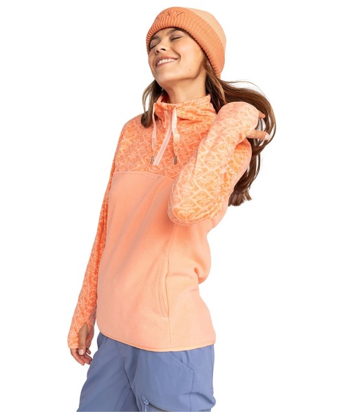 トレーナー スウェット SAYNA HALF ZIP /ロキシーハーフジップスノーレイヤー レディース ROXY トレーナー スウェット SAYNA HALF ZIP /ロキシーハーフ