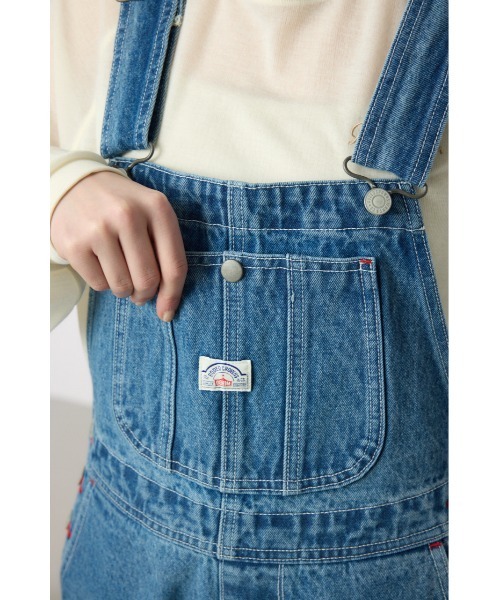 【ヒッコリーオーバーオール】Mサイズ ロデオクラウンズ rodeocrowns RODEO CROWNS WIDE BOWL（ロデオクラウンズワイドボウル