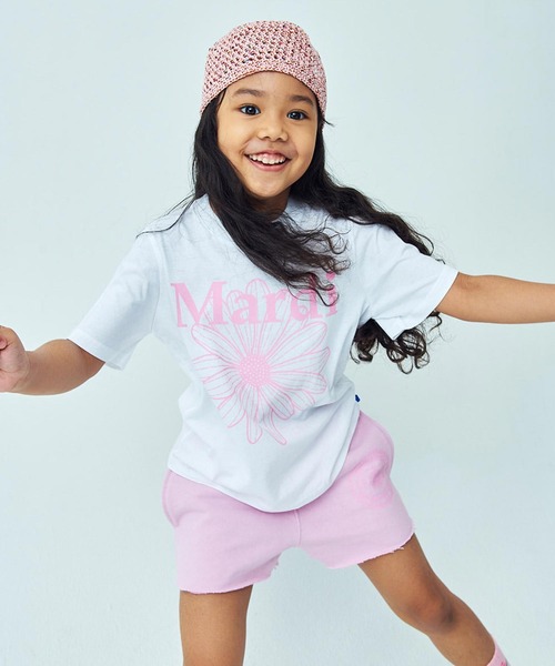 Mardi Mercredi tシャツ KIDS TSHIRT FLOWERMARDI キッズ 子供服