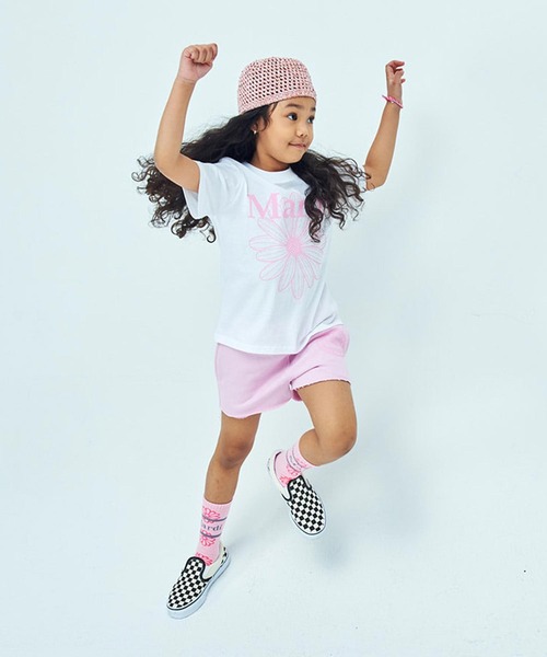 Mardi Mercredi tシャツ KIDS TSHIRT FLOWERMARDI キッズ 子供服