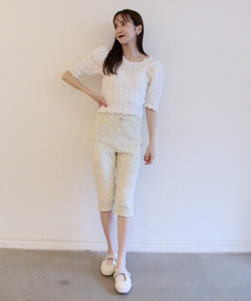 HONEY MI HONEY（ハニーミーハニー） ハーフパンツ パンツ dot sabrina