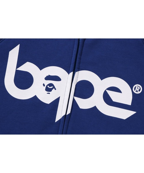 A BATHING APE パーカー BAPE RELAXED FIT PIGMENT DYE ZIP