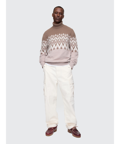 「GAP」 タートルネックニット X-SMALL ネイビー メンズ_画像7