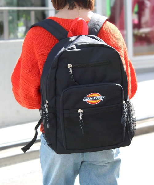 Dī0r ブラック リュック バックパック Dickies（ディッキーズ） デイバック リュック レディース メンズ