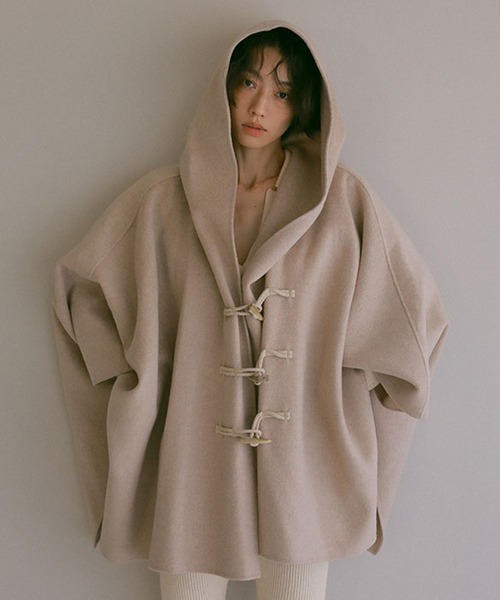 ETRE TOKYO（エトレトウキョウ） ポンチョ FREE ベージュ レディース
