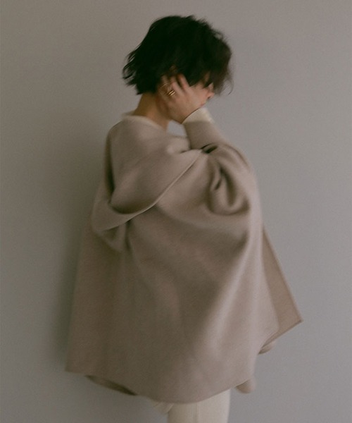 ETRE TOKYO（エトレトウキョウ） ポンチョ FREE ベージュ レディース