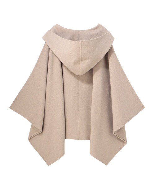 【未使用品】etre tokyo ニットポンチョ ファーニット エトレトウキョウ ETRE TOKYO（エトレトウキョウ） ポンチョ FREE ベージュ レディース