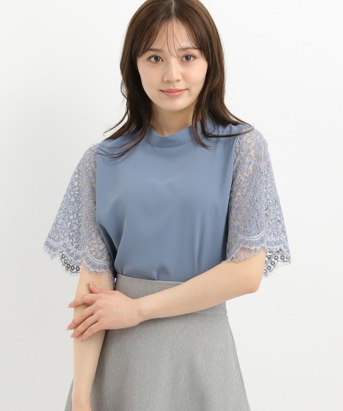 foufou/プルオーバーレースブラウス foufou プルオーバーレースブラウス