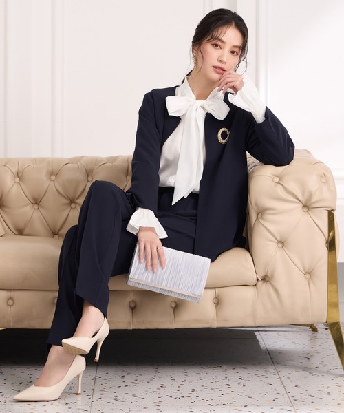 DRESS+（ドレスプラス） パンツドレス セットアップ パンツドレス