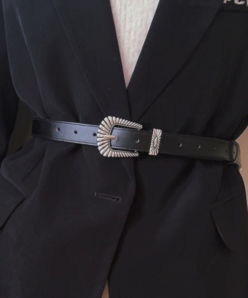 MASHIRO ベルト 「MASHIRO」ウエスタンベルトミドル/Y2K 平成ギャル