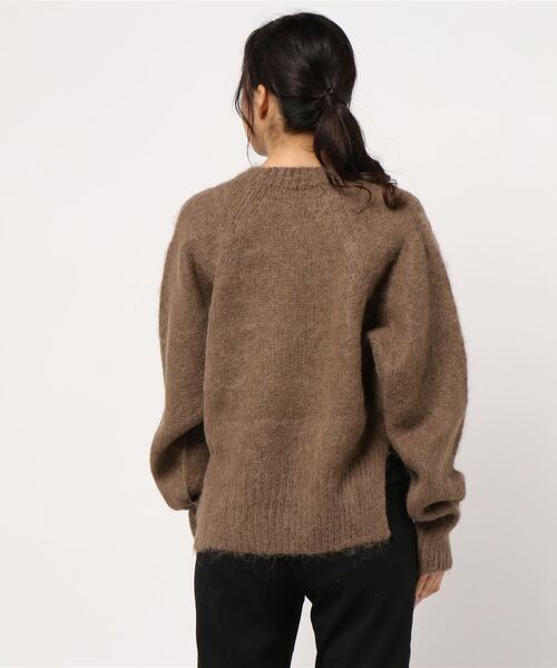 「ZUCCa」 長袖ニット M size パープル レディース_画像2