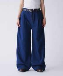 ジーンズ 2-TUCK DART WIDE DENIM PANTS / 2タックダーツワイドデニムパンツ/バギーデニム メンズ｜ZOZOTOWN Yahoo!店