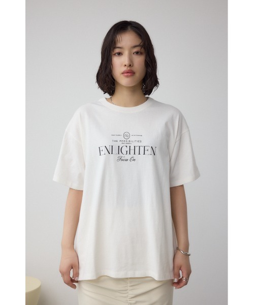 AZUL BY MOUSSY（アズールバイマウジー） tシャツ 半袖 カコウプリント