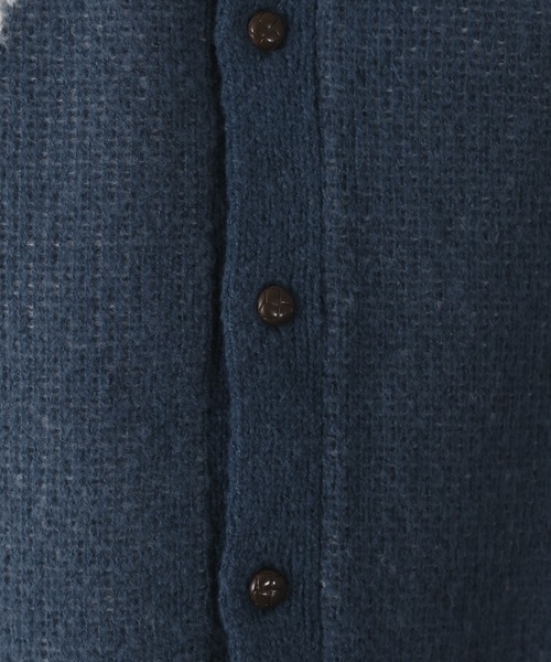 「epnok」 ニットカーディガン MEDIUM ブラック メンズ_画像9