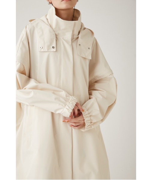 【新品・未使用】emmi コート emmi コート チェスターコート 「emmi atelier」ECO WOOLケープ付き