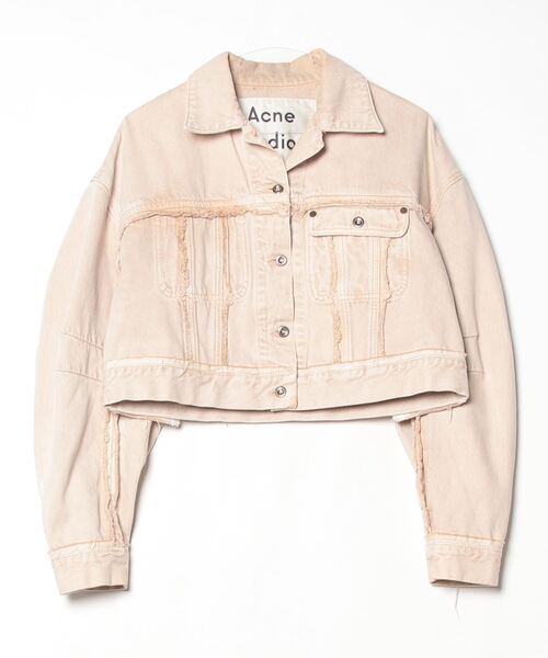 Acne Studios ノーカラー デニムジャケット