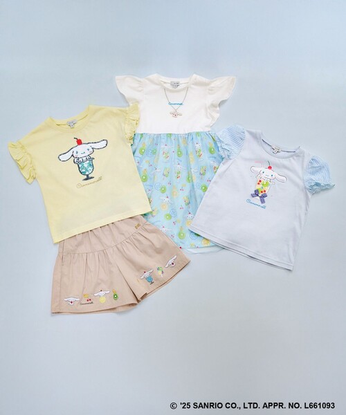 ANY（エニィ） パンツ 「any FAM ×サンリオキャラクターズ」裾刺繍