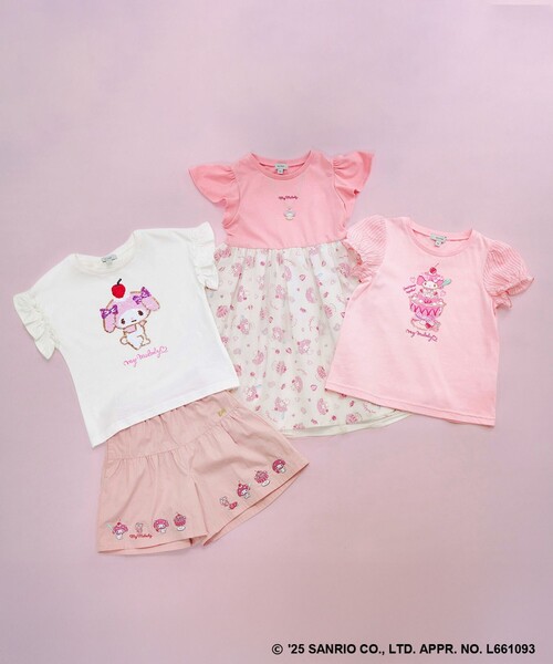 ANY（エニィ） パンツ 「any FAM ×サンリオキャラクターズ」裾刺繍